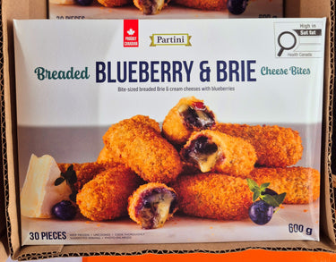 Partini Blueberry Brie Bites - 1 x 600 Grams